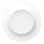 Assiette plate 25cm blanc x1