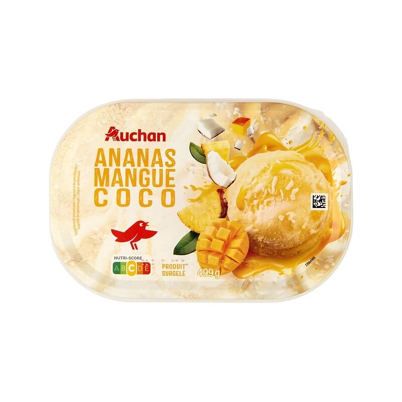 Glace ananas mangue coco 499g