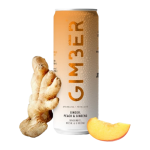 Boisson pétillante au gingembre pêche et ginseng bio 25cl