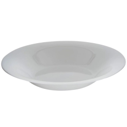 Assiette creuse 20cm blanc x1