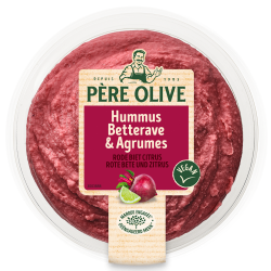 Houmous betterave et agrumes vegan 150g