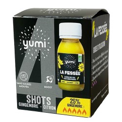 La fessée shots de gingembre et citron bio 4x60ml