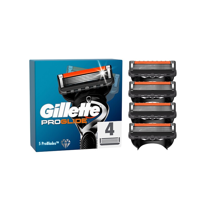 Lames proglide bande lubrifiante x4