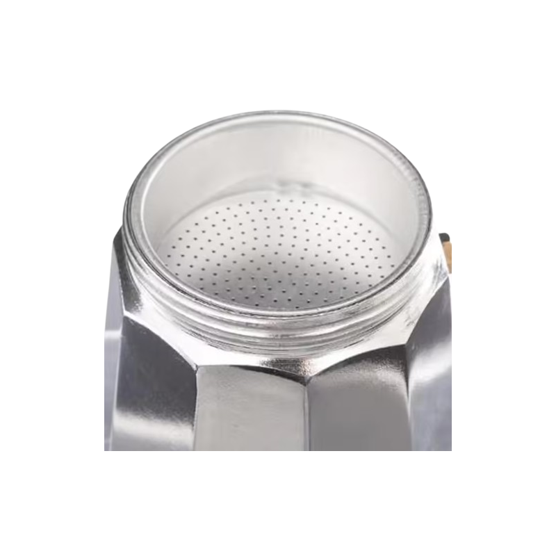 Cafetière italienne 6 tasses 18cm argent