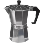 Cafetière italienne 6 tasses 18cm argent