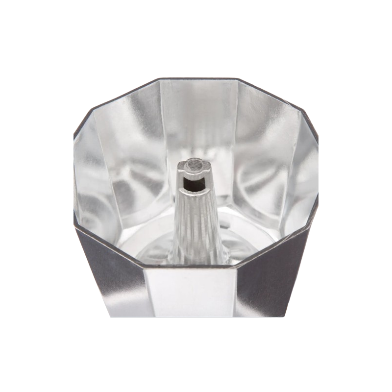 Cafetière italienne 6 tasses 18cm argent