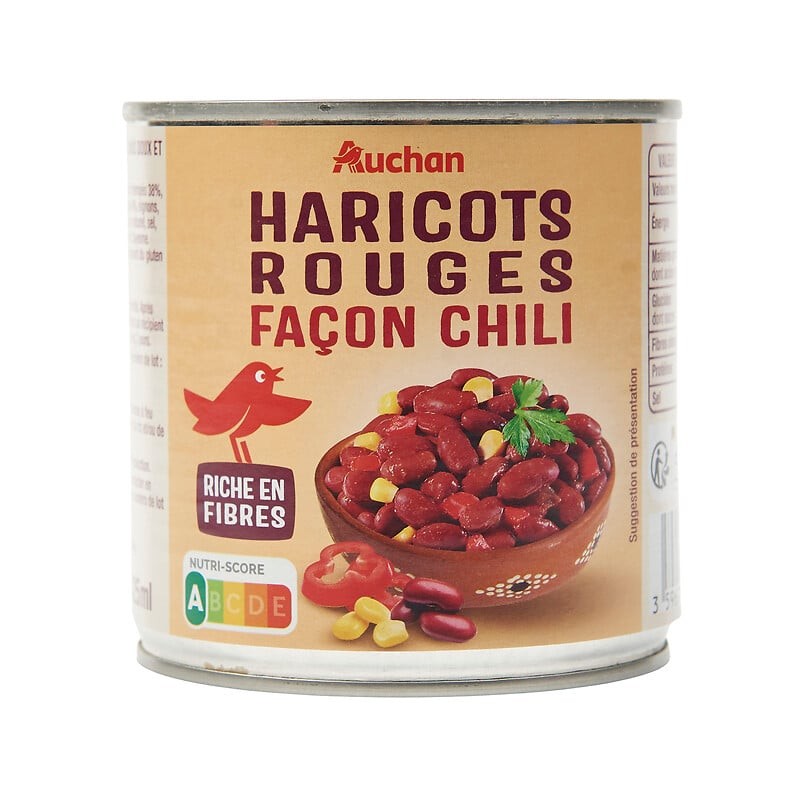 Haricots rouges façon chili 400g