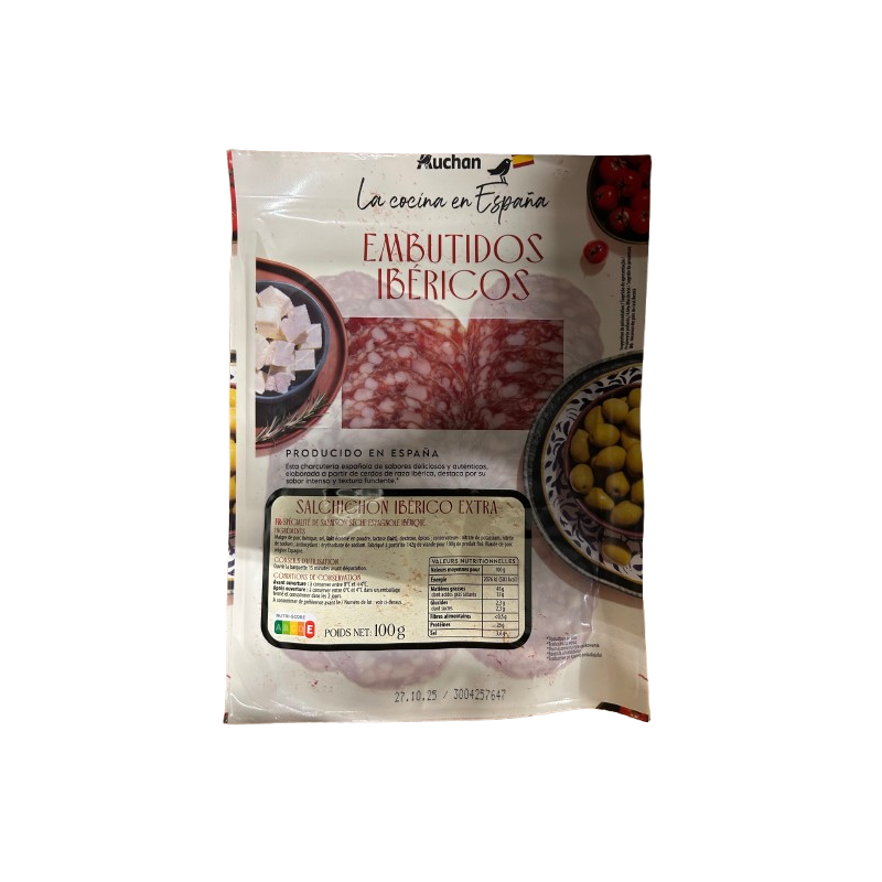 Saucisse sèche ibérique 100g