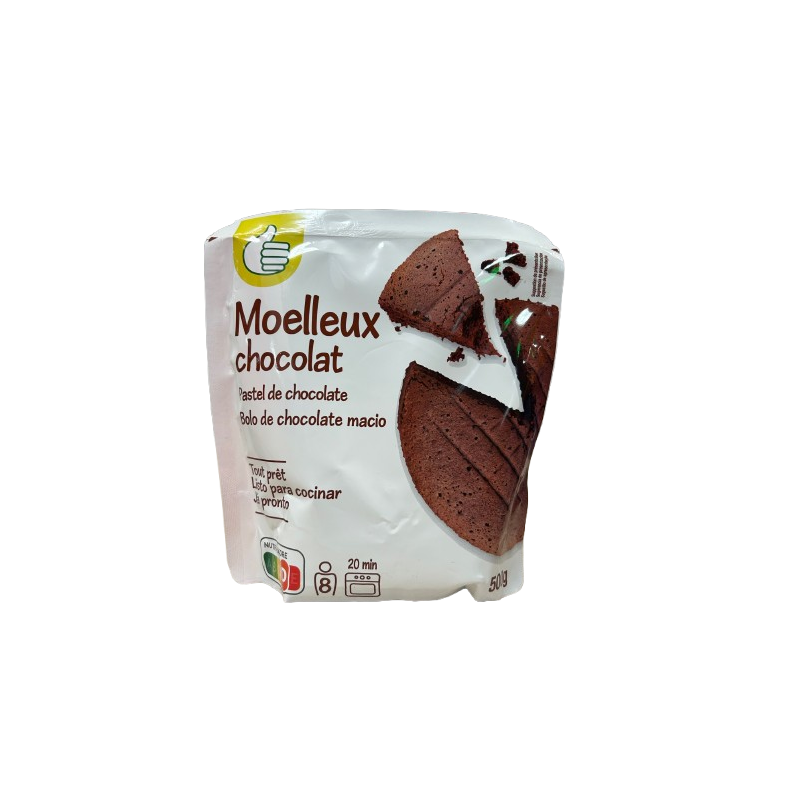 Moelleux au chocolat tout prêt 500g
