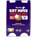 Yaourt à boire protéines 20g saveur vanille-cookie 0%MG 4x190g