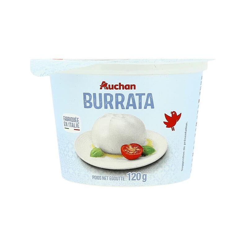Burrata au lait de vache 120g