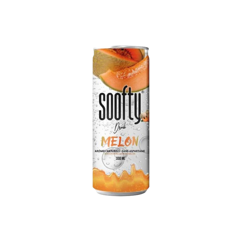 Boisson pétillante au melon 33cl