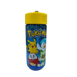 Gourde plastique avec paille 45cl