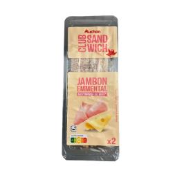 Sandwich jambon emmental mayonnaise allégée 145g