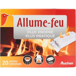 Allume-feu en sachets individuels x20
