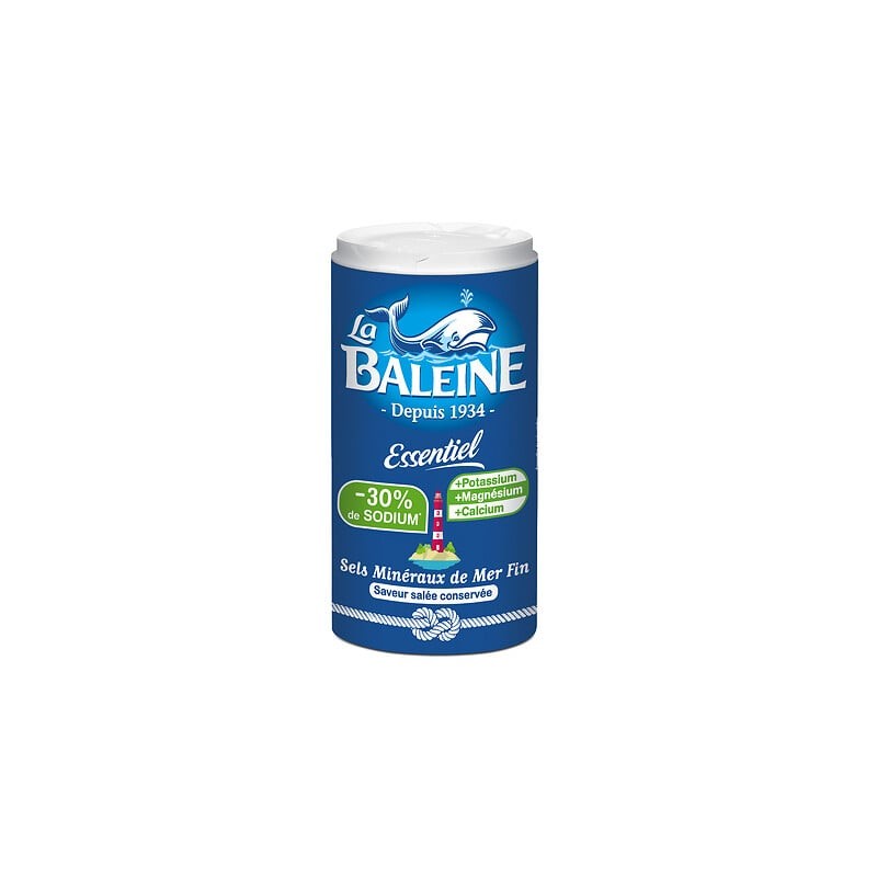 Sel fin essentiel -30% de sodium 350g