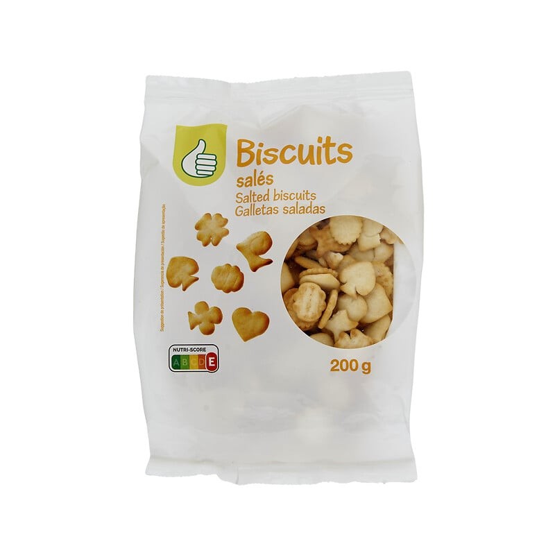 Assortiment de biscuits salés 200g
