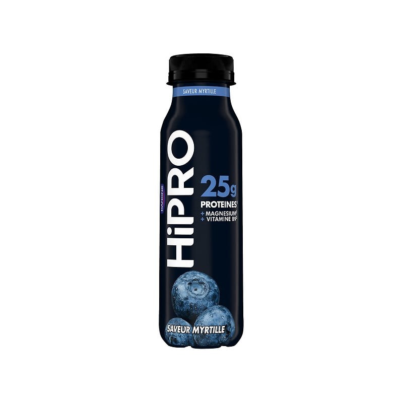 Yaourt à boire protéiné saveur myrtille 0%MG 300g