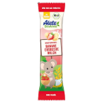 Barre fruitée banane fraise lait bio sans huile de palme dès 3 ans 25g