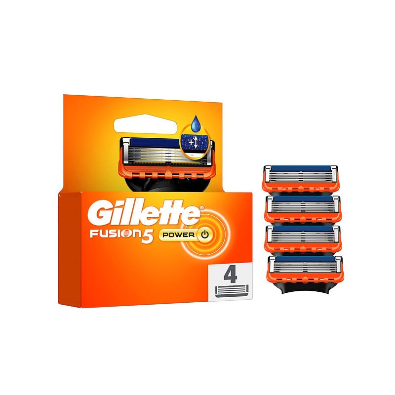 Lames de rasoir fusion 5 power x4