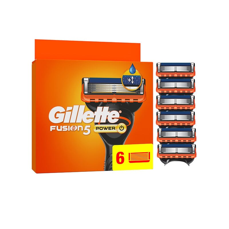 Lames de rasoir fusion 5 power x6