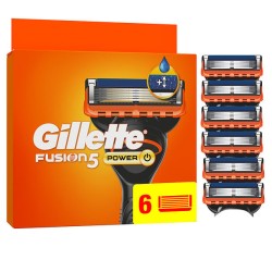 Lames de rasoir fusion 5 power x6