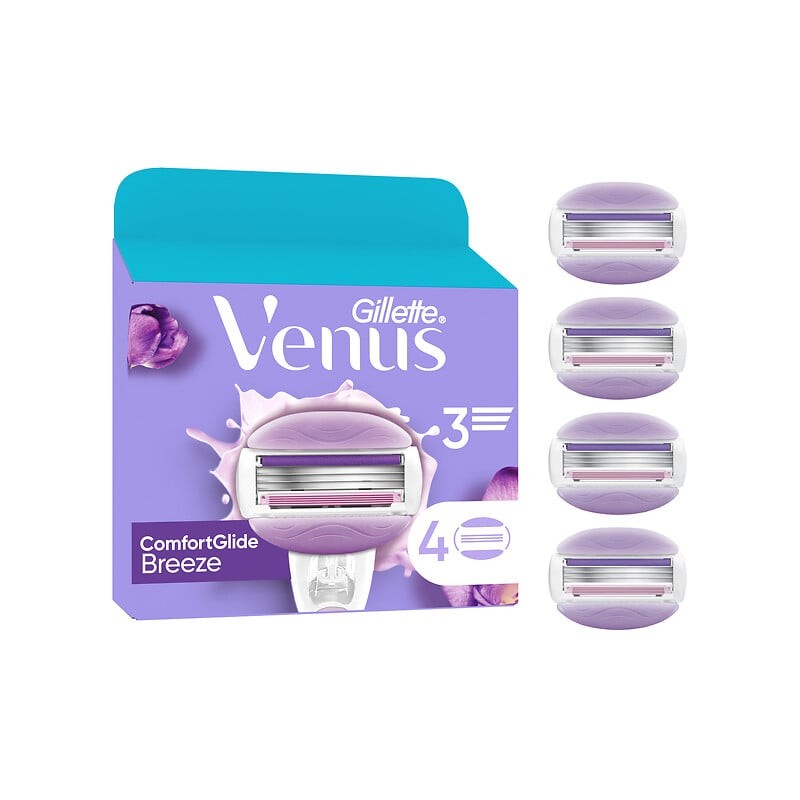 Lames de rasoir comfortglide breeze x4