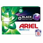 Pods de lessive 4en1 noir protection x15