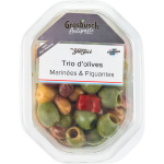 Trio d'olives Marinées & Piquantes 130g