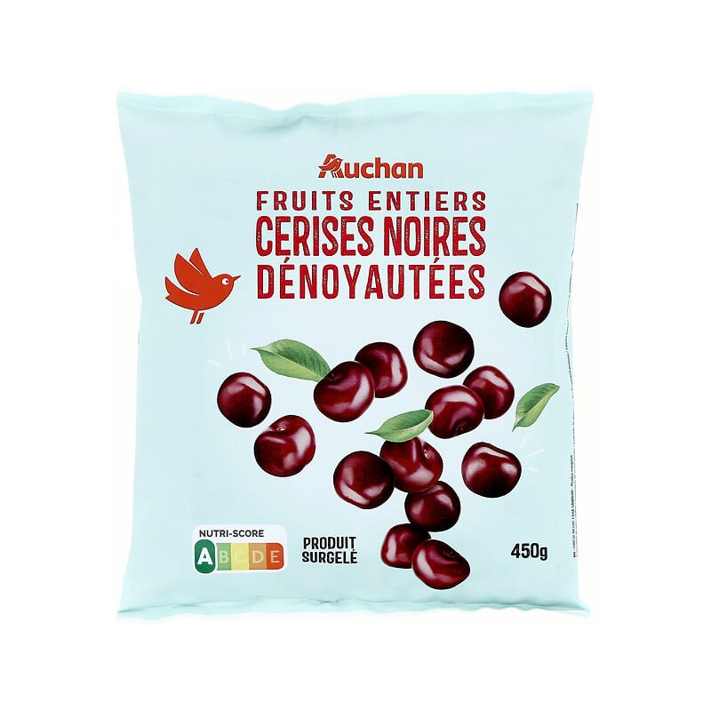 Cerises noires dénoyautées 450g