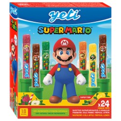 Sucettes rafraîchissantes à congeler Super Mario x24 720g