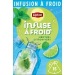 Infusion à froid aromatisé citron vert menthe x15