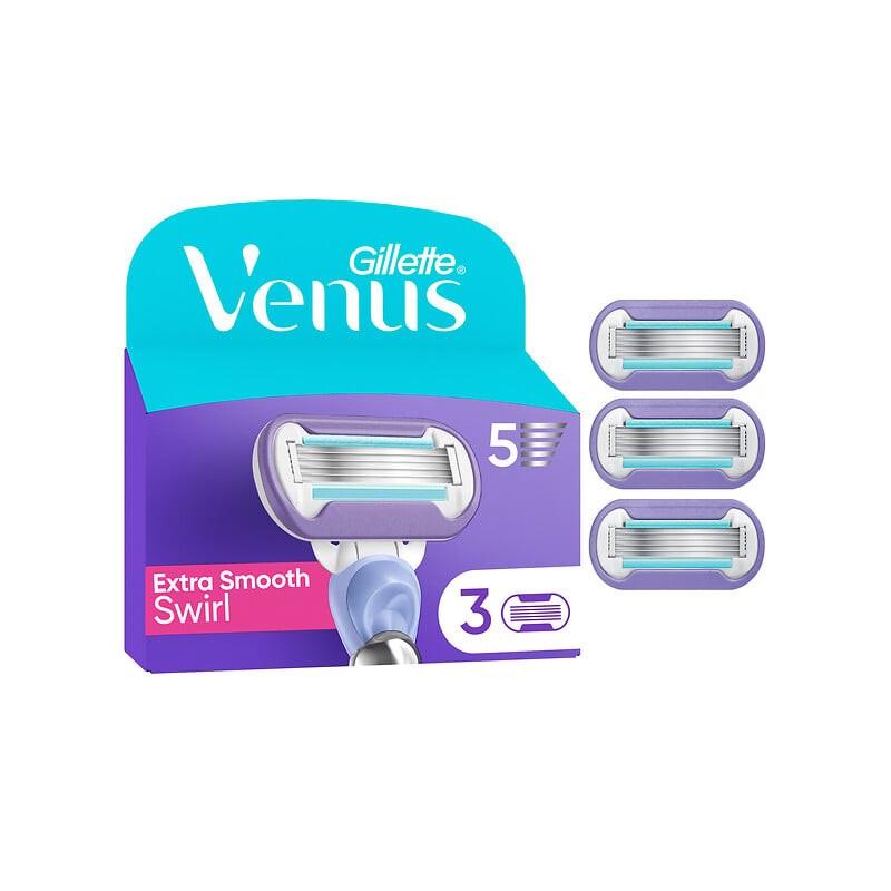 Lames de rasoir swirl extra smooth x3