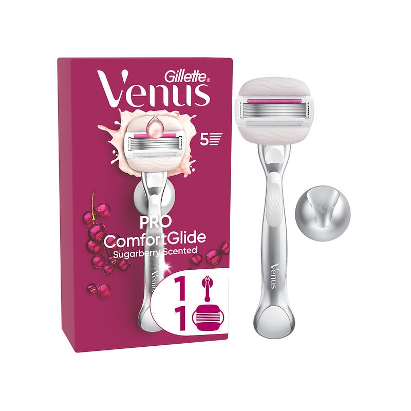 Rasoir pro comfortglide parfum sugarberry 1 manche + 1 recharge