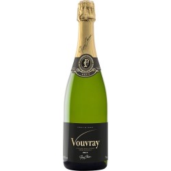 Vin mousseux AOP Vouvray blanc brut 12.5% 75cl