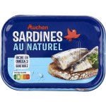 Sardines au naturel 135g