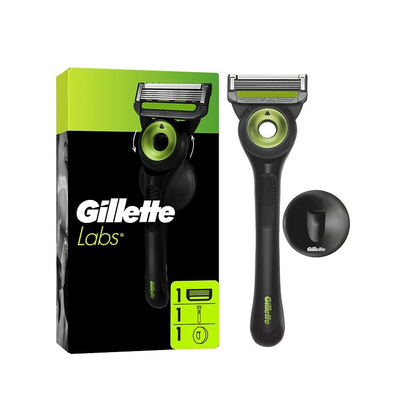 Rasoir labs 1 manche + 1 recharge + 1 socle