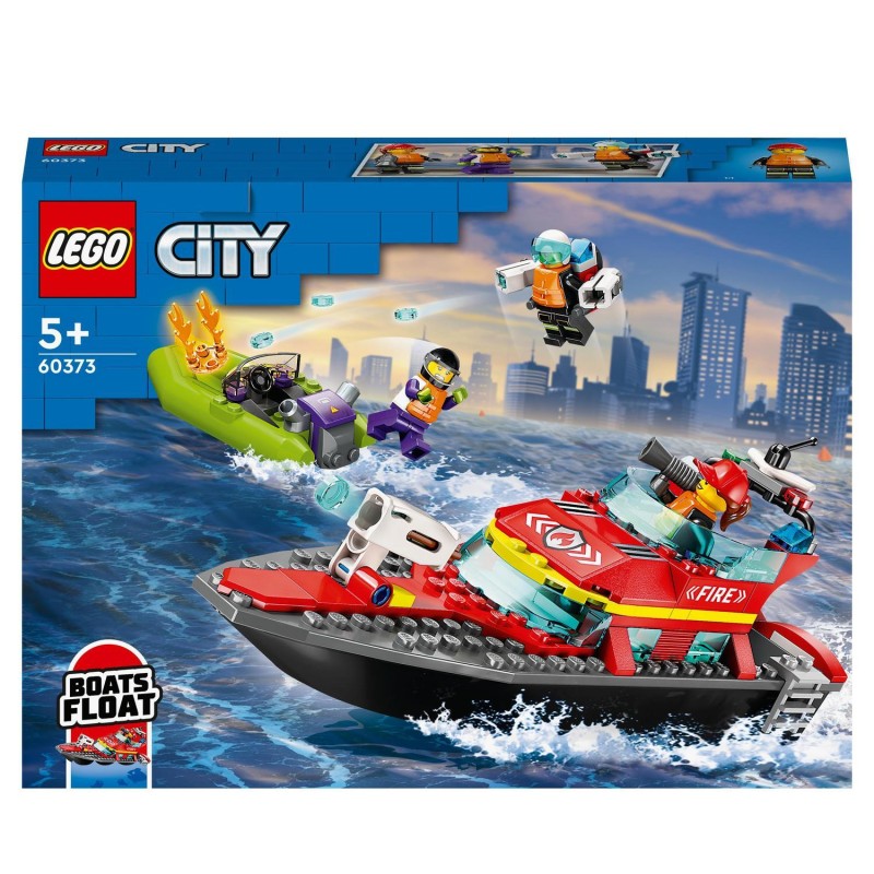 City Le bateau de sauvetage des pompiers 60373