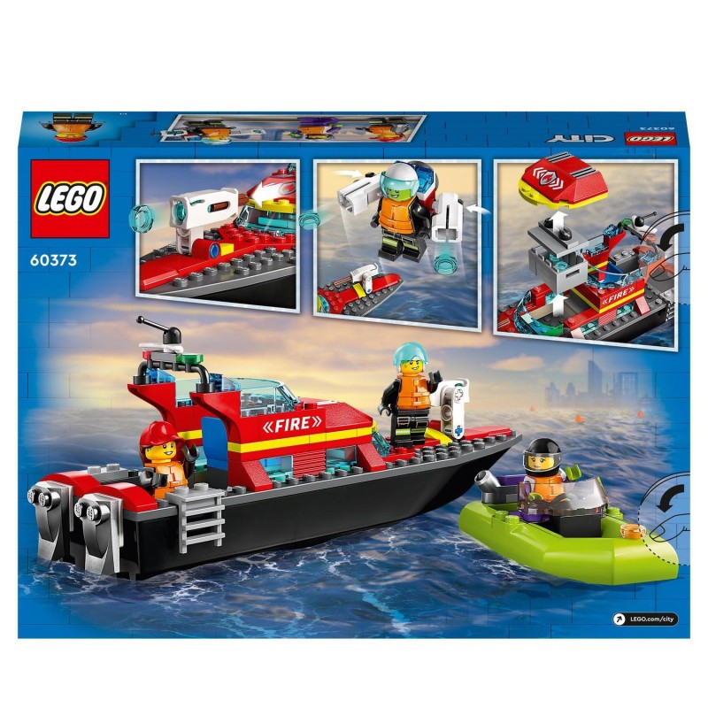 City Le bateau de sauvetage des pompiers 60373