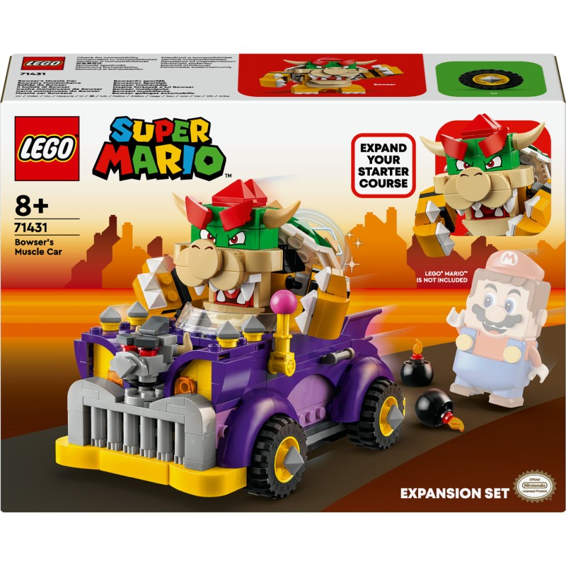 Super Mario Ensemble d'extension Bolide de Bowser 71431