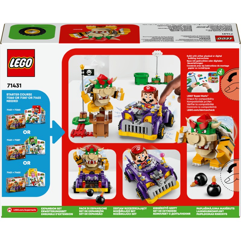 Super Mario Ensemble d'extension Bolide de Bowser 71431