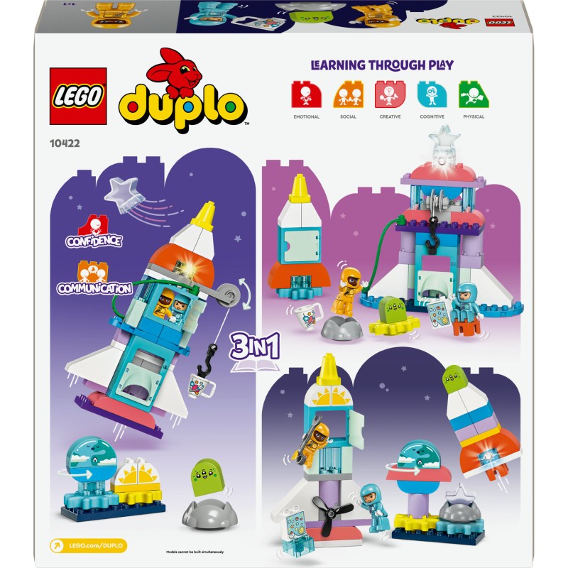 Duplo L’aventure en navette spatiale 3-en-1 10422