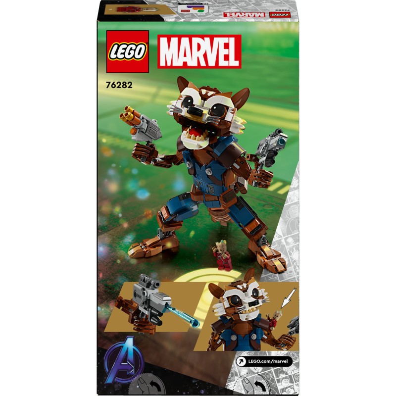 Marvel Rocket et bébé Groot 76282