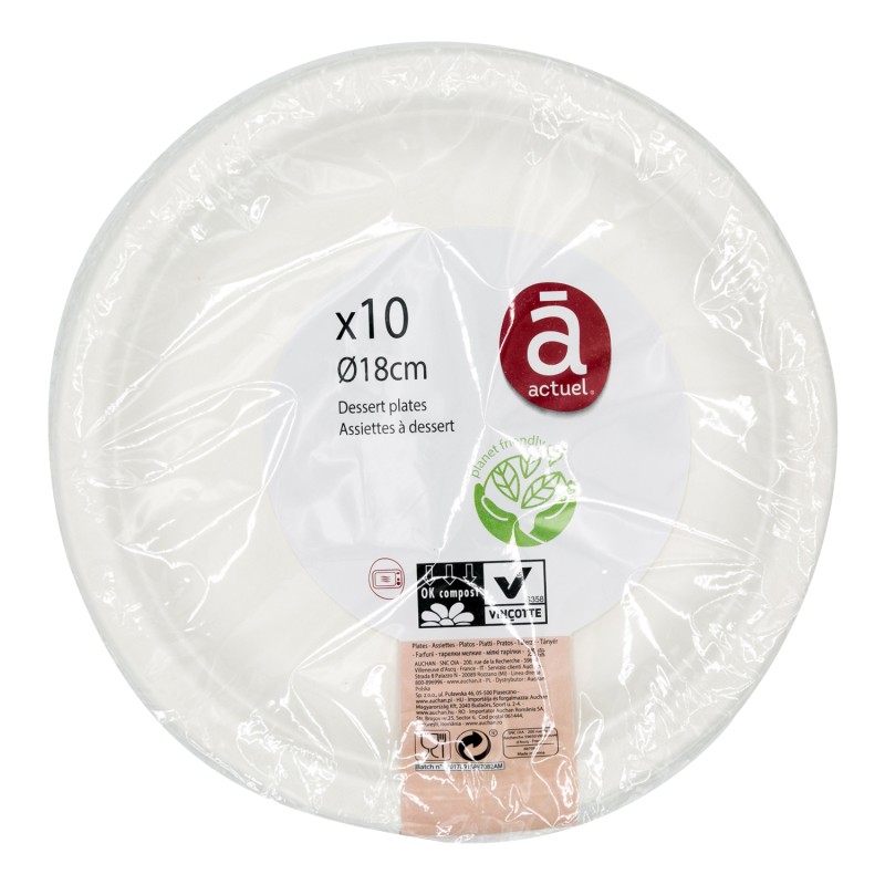 Assiettes à Dessert 18cm x10