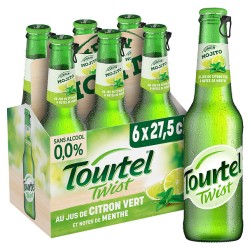 Bière sans alcool aromatisée au jus de citron vert 6x27.5cl