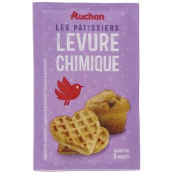 Levure chimique les pâtissiers x6 66g