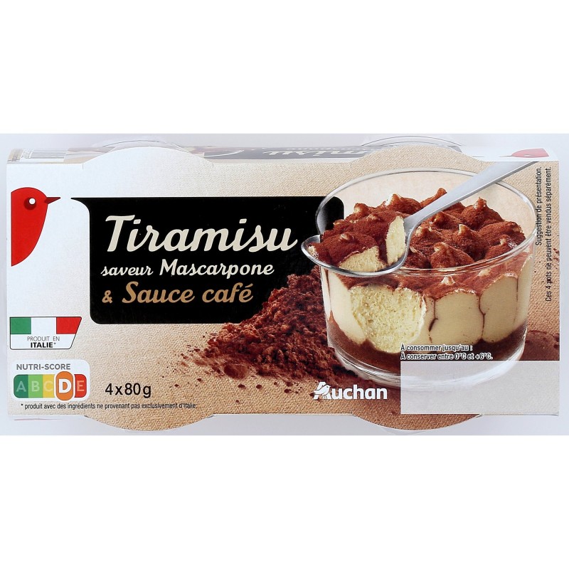 Tiramisu 4x80g