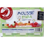 Mousse de fromage frais aux fruits 6x74g