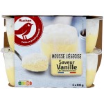 Mousse liégeoise vanille 4x80g
