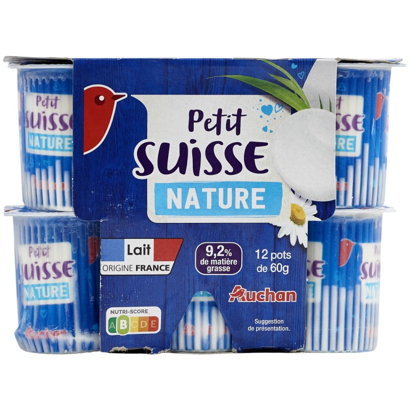 Petit Suisse Nature 9.2%MG 12x60g